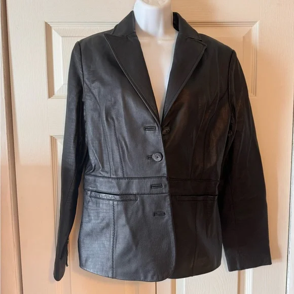 Alfani leather blazer - Picture 5 of 10